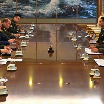 North Korean and Russian military officials discuss further cooperation in Pyongyang