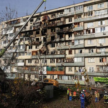 Russian drone and missile attack on Kyiv kills 6 people and injures at least 35