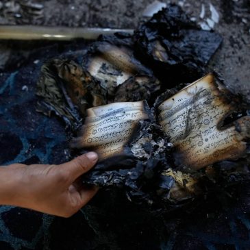 Israeli settlers torch a mosque and scrawl hateful messages after condemnation from military leaders