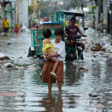 Typhoon Fung-wong blows away from the Philippines, leaving 8 dead and 1.4 million displaced