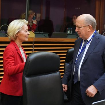 The European Union votes to deepen defense industry ties with Ukraine