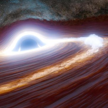 Scientists spot the brightest flare yet from a supermassive black hole