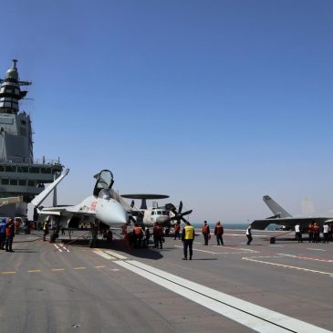 China seeks to project power far beyond its coast with the new Fujian aircraft carrier
