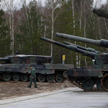 With an eye on Russia, EU wants to make it easier to deploy tanks and troops at short notice