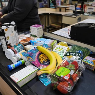 Woodbury donates to food shelf using new charitable gambling fund