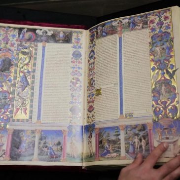 Bible described as the ‘Mona Lisa of illuminated manuscripts’ goes on display in Rome