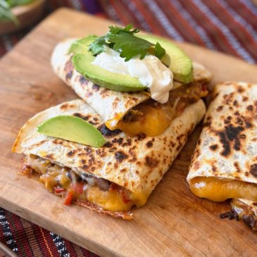 Recipe: Pumpkin and black bean quesadillas are a fall twist on a classic
