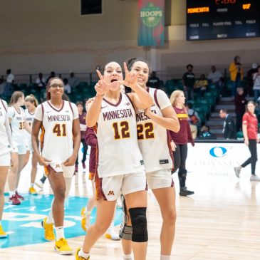 Women’s Basketball: Gophers advance to Bahamas final
