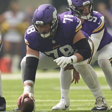 Will the Vikings finally have their starting offensive line in place?