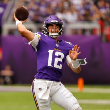 Vikings name Max Brosmer as starter for game against Seahawks
