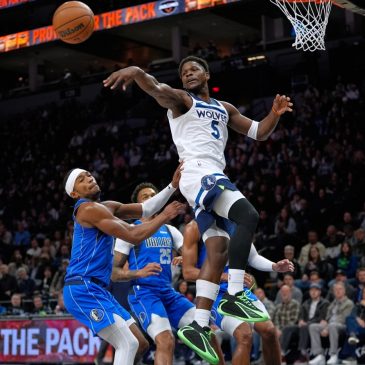 Timberwolves blowout short-handed Mavericks