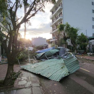 Typhoon Kalmaegi rampages across Vietnam as the Philippines prepares for a new storm