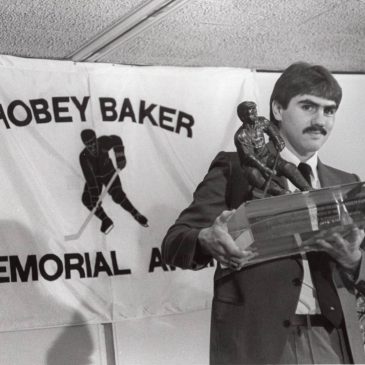 UMD’s Bill Watson puts 1985 Hobey Baker Award up for auction