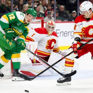 Jesper Wallstedt stands strong as Wild shut out Calgary, 2-0