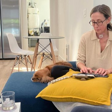 Cancer stole her voice. She used AI, curse words and kids’ books to get it back