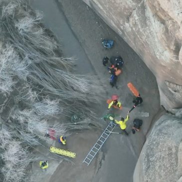 Hiker mired in quicksand in Utah’s Arches National Park is rescued unharmed