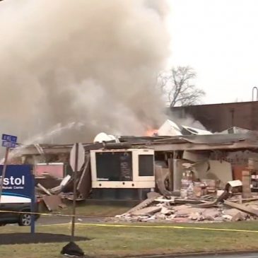 Gas explosion at a Pennsylvania nursing home traps people inside, authorities say