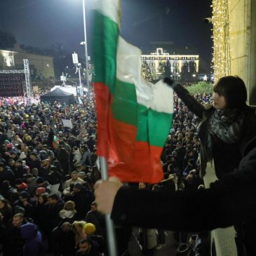 Tens of thousands join anti-government protests across Bulgaria