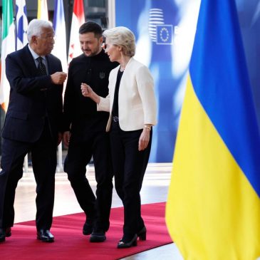 EU leaders prepare to take unprecedented steps to help Ukraine at a high-stakes summit