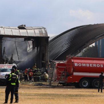 Small plane crashes in central Mexico, killing at least 7 people, official says