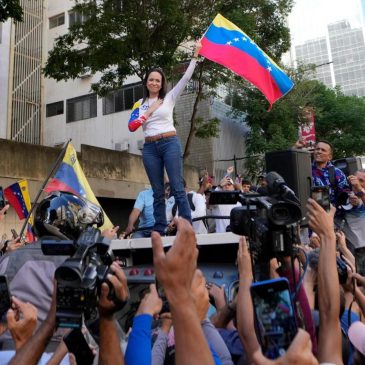 Planned appearance by Venezuelan opposition leader called off on eve of Nobel Peace ceremony