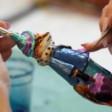 The Polish ‘magicians of glass’ who create Christmas baubles for clients worldwide
