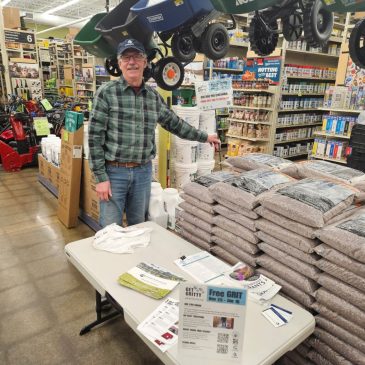 East metro watershed districts giving away chicken grit as sidewalk salt alternative