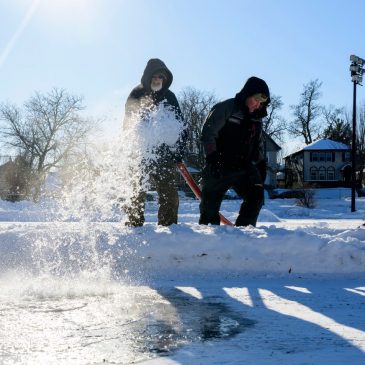 Baby, it’s cold outside … let’s make some ice!