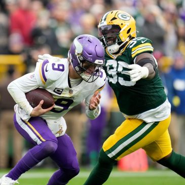 J.J. McCarthy is still learning how to stay on the field for the Vikings