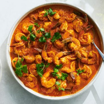 Weeknight recipes: Goan curry shrimp, sweet and sour eggplant and more