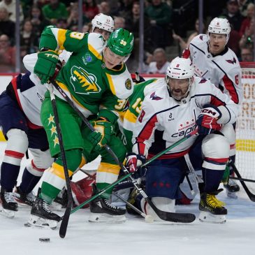 Russian revolution in St. Paul as Wild dominate Capitals