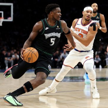 Timberwolves down short-handed Knicks