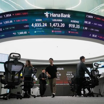 Wall Street drifts lower following mixed data on the economy