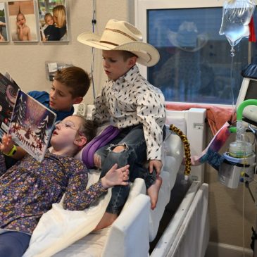 A family is trying to raise millions to test gene therapy that could help kids trapped in bodies they can’t move