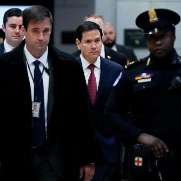 Rubio fields questions on Russia-Ukraine, Gaza and Venezuela at wide-ranging news conference