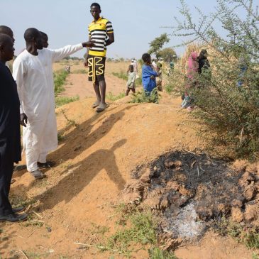 Nigerian villagers are rattled by US airstrikes that made their homes shake and the sky glow red