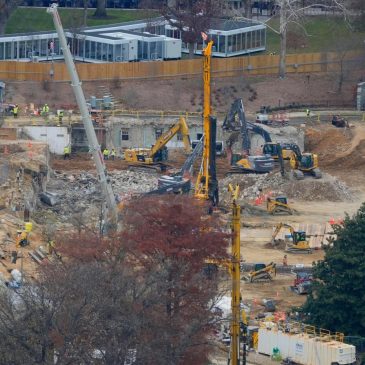 Trump administration says White House ballroom construction is a matter of national security