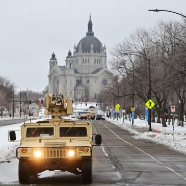 Gov. Tim Walz authorizes National Guard to be staged, ready