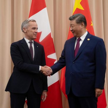 Canadian Prime Minister Mark Carney begins landmark 4-day visit to China to mend ties