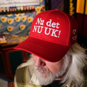 Pro-Greenland protesters mock Trump’s MAGA slogan with ‘Make America Go Away’ caps