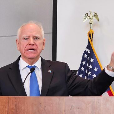 Gov. Tim Walz’s statement on why he’s not running for third term