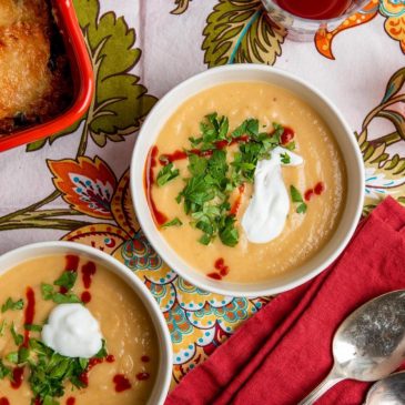 Warm up with creamy rutabaga, parsnip and cheddar soup