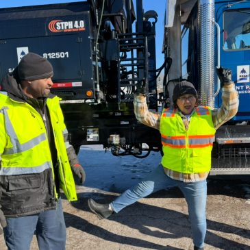 Pothole season in full effect — and so is St. Paul’s new asphalt recycler