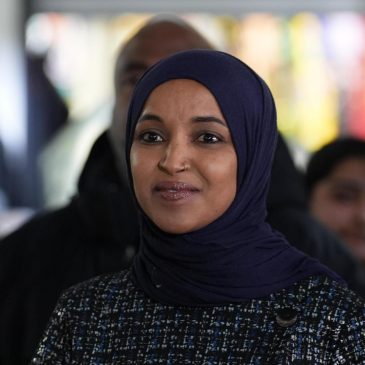 Man who squirted apple cider vinegar on Omar is charged with assaulting and intimidating her