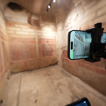 Ancient Rome meets modern technology as tourists visit restored, frescoed home via livestream tours