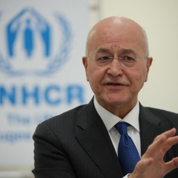 The first refugee to lead the U.N. refugee agency calls this a ‘very difficult moment in history’