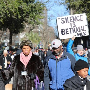 The current US political climate is spurring a ‘reclaim’ and rallying on the MLK holiday