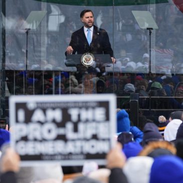 Vance touts the Trump administration’s record against abortion at a Washington rally