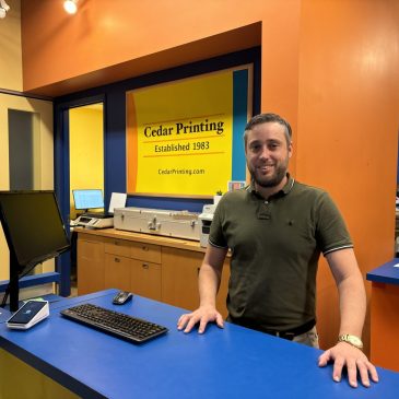 Double-decker downtown: At skyway shop Cedar Printing, paper is hotter than ever