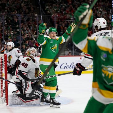 Youth hockey reunion with Wild produces Ben Jones’ first goal
